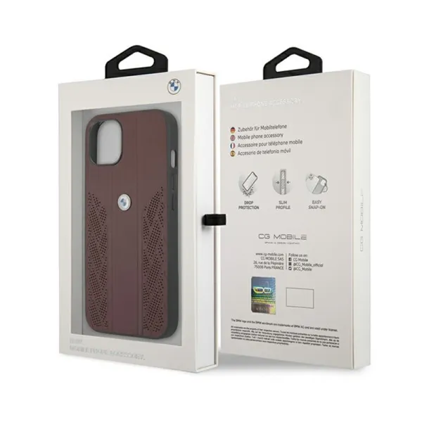 BMW Leather Curve Perforate HC - Case for iPhon | Pirkti internetu — Megaluks