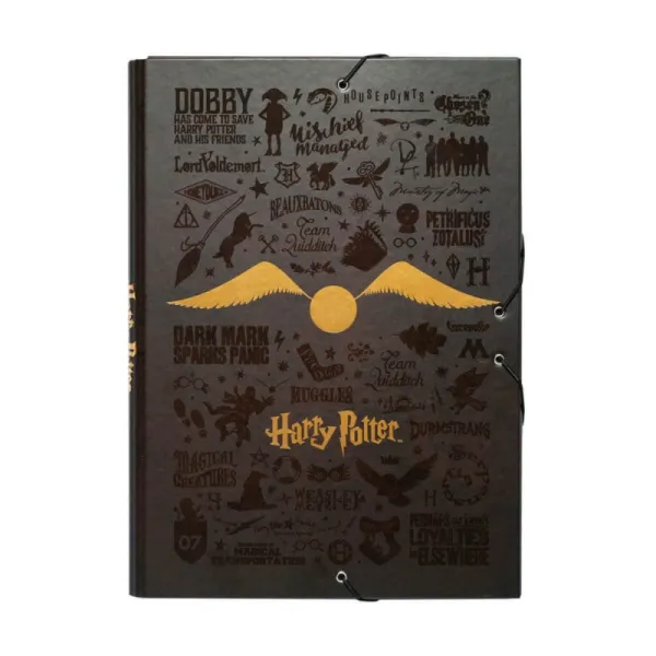Harry Potter - Folder / folder with elastic band A | Osta veebist — Megaluks