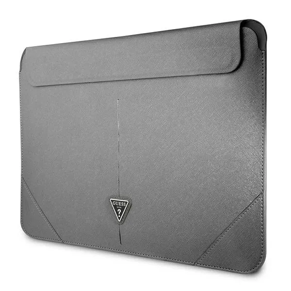 Guess Saffiano Triangle Logo Sleeve - Notebook  | Купить онлайн — Megaluks
