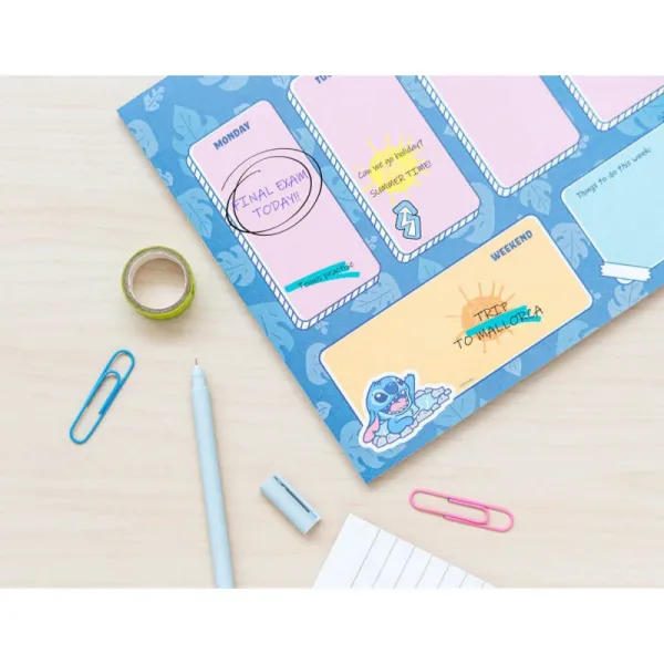 Disney Stitch - Weekly Planner 54 Pages A4 | Osta veebist — Megaluks