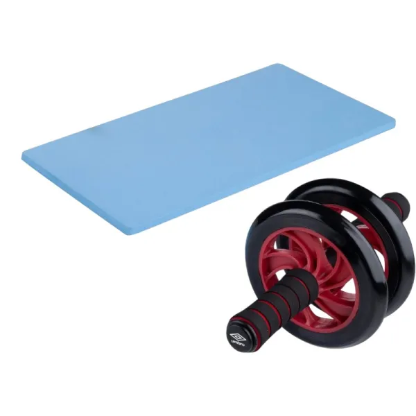 Umbro - Dual-wheel ab roller with mat (Red) | Pirkt tiešsaistē — Megaluks