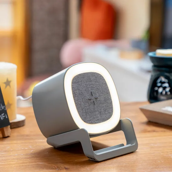 Langaton laturi-kaiutin LED-valolla Souwis InnovaGoods