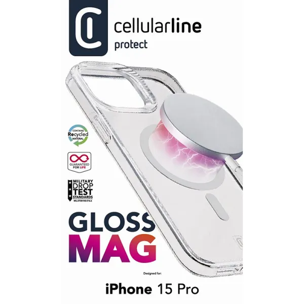 Cellularline Gloss Mag - iPhone 15 Pro MagSafe  | Osta verkosta — Megaluks