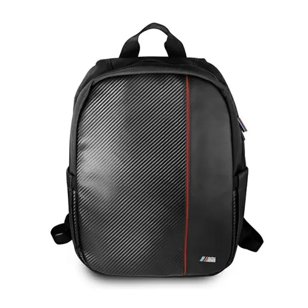 BMW Carbon Red Stripe - Notebook backpack 16" (Bla | Osta veebist — Megaluks