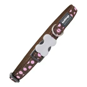 Suņa kaklasiksna Red Dingo Plankumi (1,5 x 24-36 cm)
