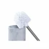 Щетка для унитаза DKD Home Decor Серый Серебристый Нержавеющая сталь Цемент Scandi 10 x 10 x 40 cm