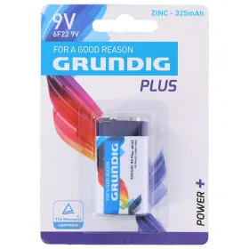 Grundig - Zinc battery 6F22 9V 325mAh | Buy online — Megaluks