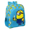 Школьный рюкзак Minions Minionstatic Синий 32 x 38 x 12 cm