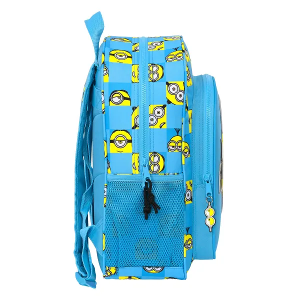 Kooliseljakott Minions Minionstatic Sinine 32 x 38 x 12 cm