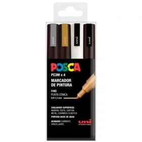 Markerite komplekt POSCA PC-3M GSWB Mitmevärviline