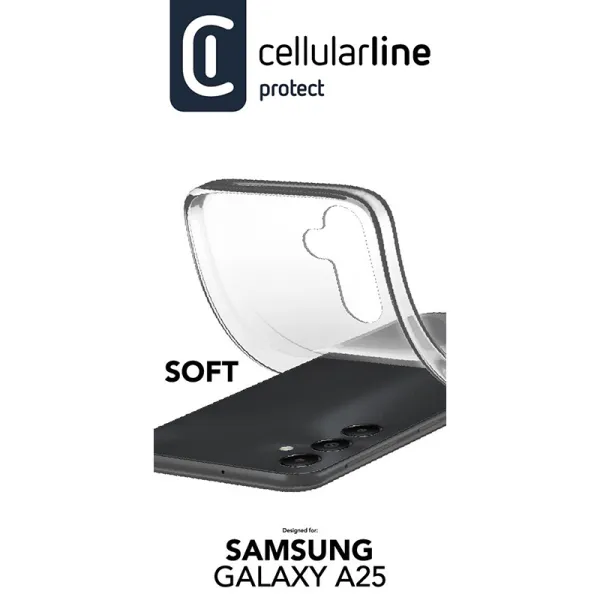Cellularline Soft - Case Samsung Galaxy A25 5G  | Pirkti internetu — Megaluks