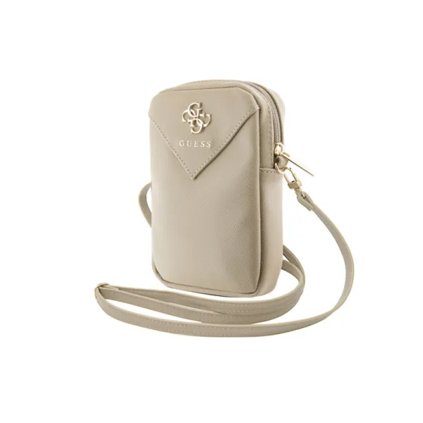 Guess Zip Triangle 4G - Phone bag (gold) | Pirkti internetu — Megaluks