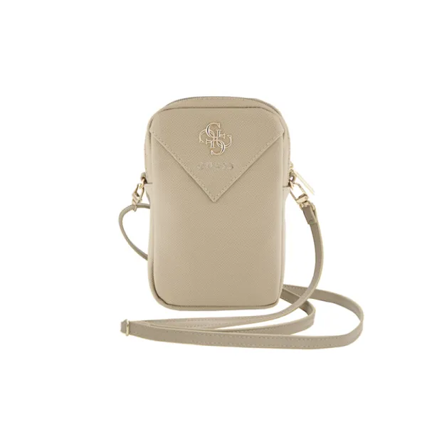 Guess Zip Triangle 4G - Phone bag (gold) | Pirkti internetu — Megaluks