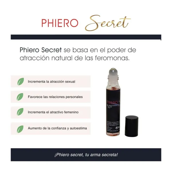 Feromoni-hierontaöljy 500 Cosmetics 15 ml
