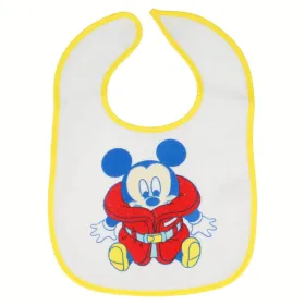 Mickey Mouse - Velcro bib (2 pcs) | Buy online — Megaluks