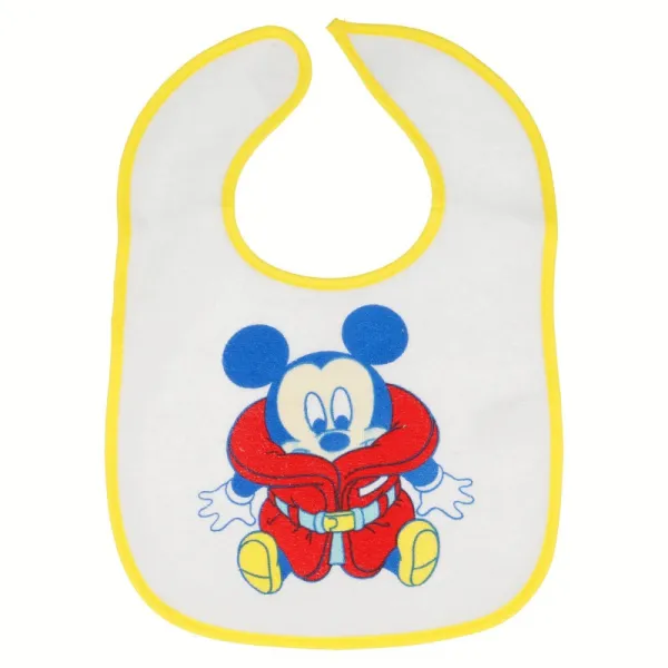 Mickey Mouse - Velcro bib (2 pcs) | Pirkt tiešsaistē — Megaluks