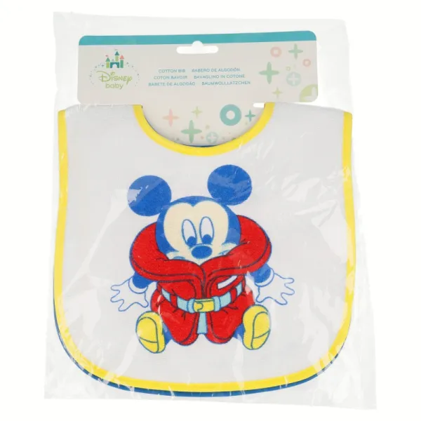 Mickey Mouse - Velcro bib (2 pcs) | Pirkt tiešsaistē — Megaluks