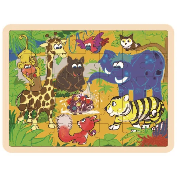 Top Bright - Wooden jungle puzzle (35 pcs.) | Pirkti internetu — Megaluks