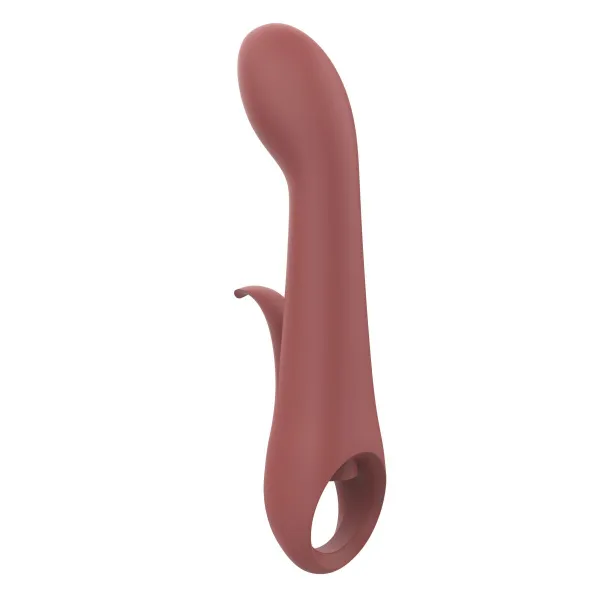 Tihe Topeltstimulatsioon Vibe Nude Pruun