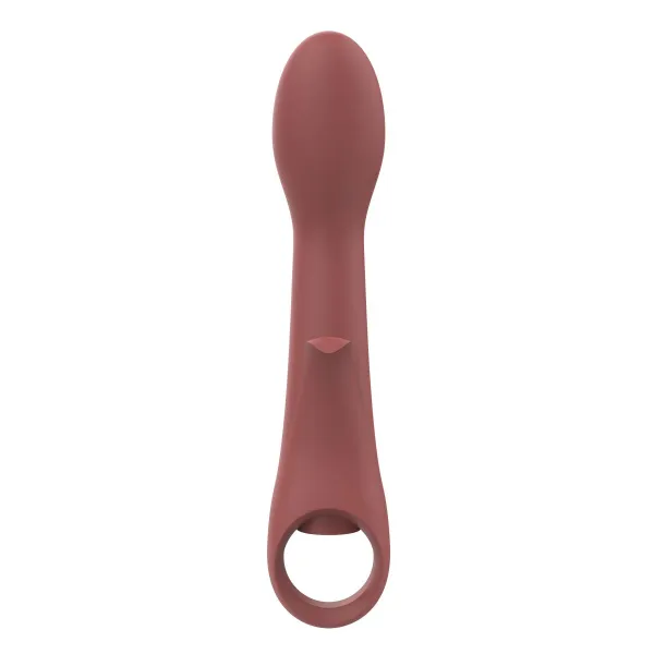 Tihe Topeltstimulatsioon Vibe Nude Pruun
