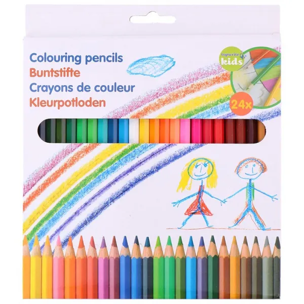 Topwrite - Set of pencil crayons 24 pcs. | Pirkti internetu — Megaluks