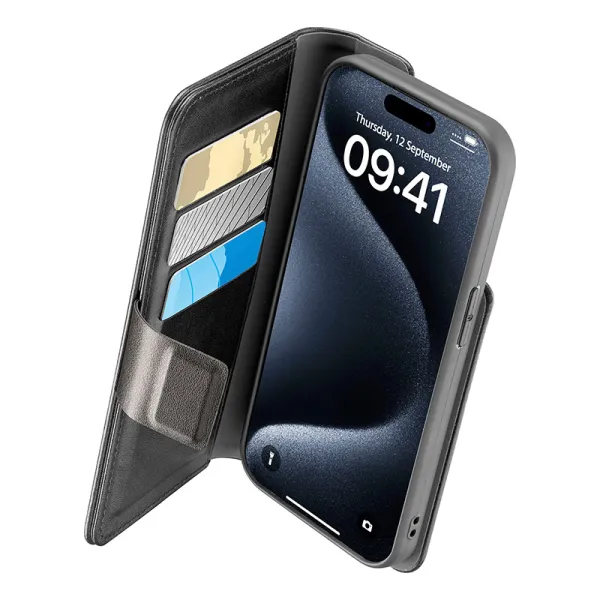 Cellularline Book Agenda - Case for iPhone 15 P | Pirkti internetu — Megaluks