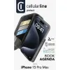 Cellularline Book Agenda - Case for iPhone 15 P | Pirkti internetu — Megaluks
