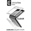Cellularline Clear Case - Samsung Galaxy Z Flip | Pirkti internetu — Megaluks