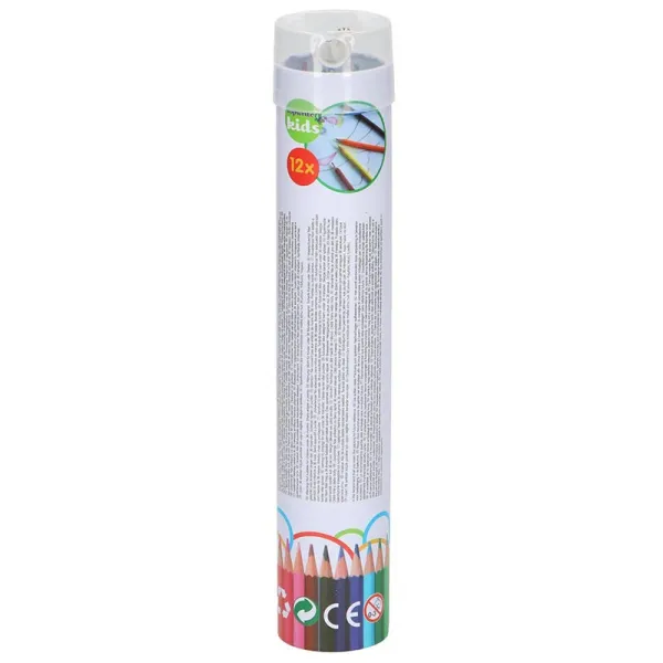 Topwrite - Pencil crayon set of 12 with sharpen | Pirkti internetu — Megaluks