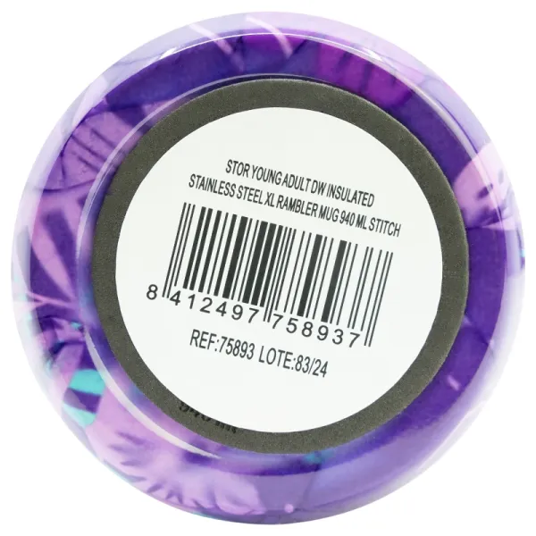 Termoskuppi kannella Stitch 940 ml