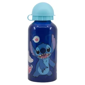 Water bottle Stitch Aluminium 400 ml Silicone