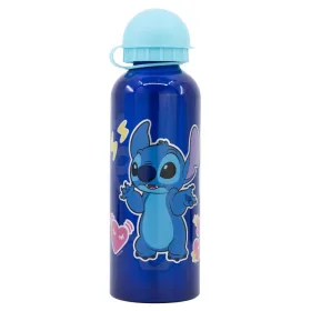 Water bottle Stitch Blue Aluminium 530 ml