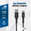 USB-C-кабель Energizer C520CKBK 2 m