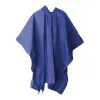 Raincoat Poncho Blue (One size)