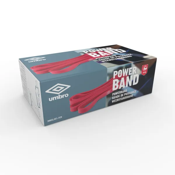 Elastinis diržas fitnesui Umbro 25 kg