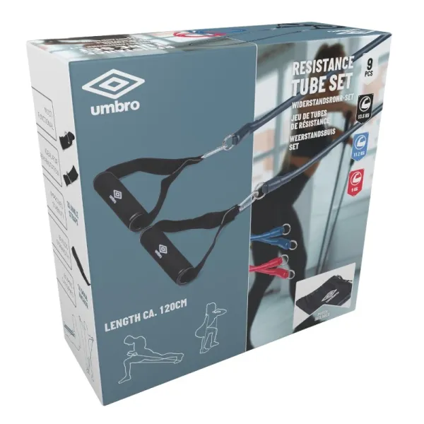 Elastic Resistance Bands Umbro Black