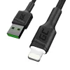 Lightning Cable Green Cell KABGC12 Black 2 m