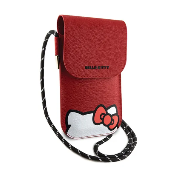 Hello Kitty Leather Hiding Kitty Cord - Phone crossbody | Buy online — Megaluks