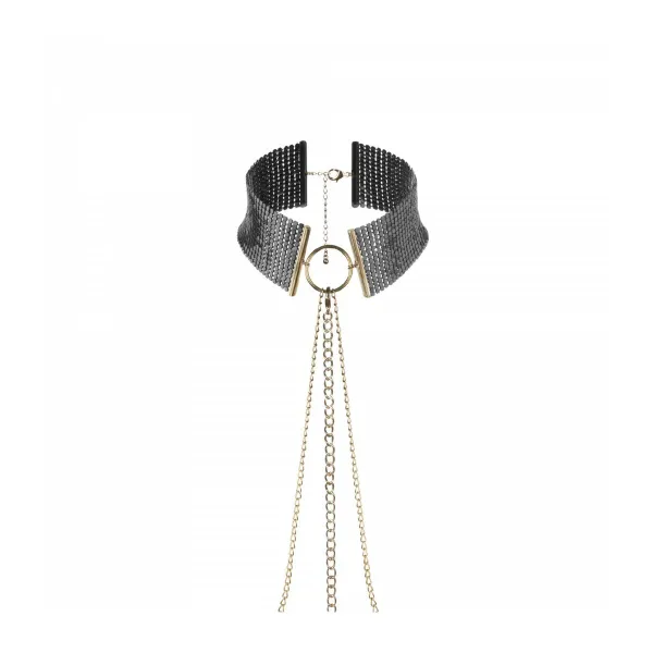 Desir Metalligue Antkaklis Juodas Bijoux Indiscrets 144