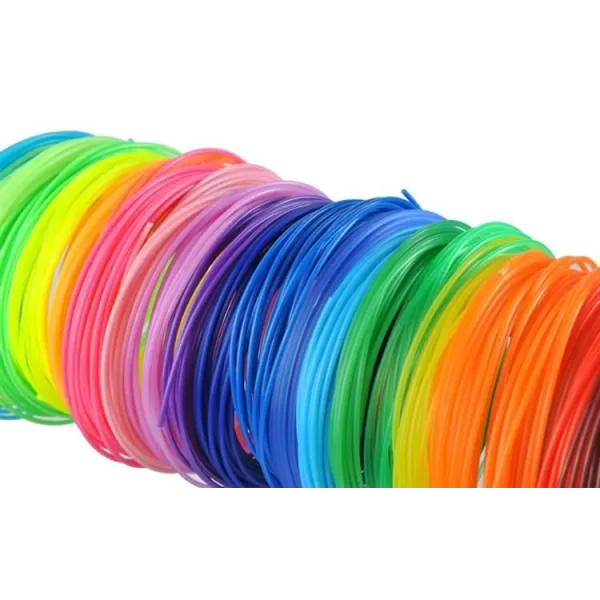 PLA 3D-filamentide komplekt - 30 tk x 5 m | Osta veebist — Megaluks