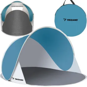 Beach tent 145x100x70cm - turquoise - white | Buy online — Megaluks