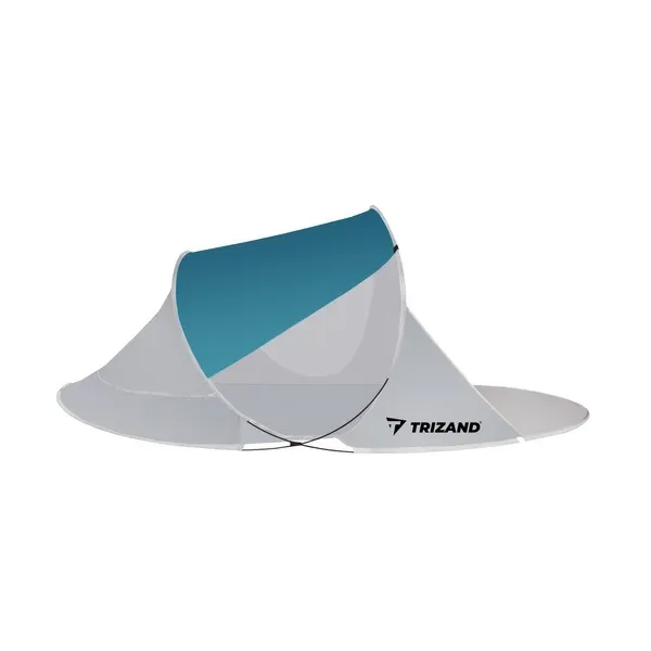 Beach tent 220x120x90cm - turquoise - gray | Buy online — Megaluks