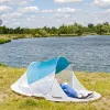 Beach tent 220x120x90cm - turquoise - gray | Buy online — Megaluks