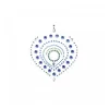 Flamboyant kehakaunistused sinine & roheline Bijoux Indiscrets FLAMBOYANT