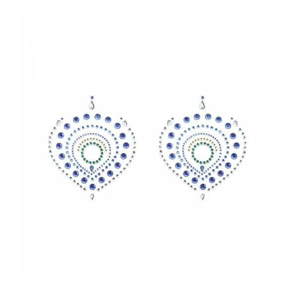 Flamboyant kehakaunistused sinine & roheline Bijoux Indiscrets FLAMBOYANT