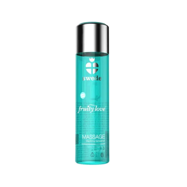 Erotinis masažinis aliejus Swede 120 ml Šildymo efektas Lima Juodieji serbentai