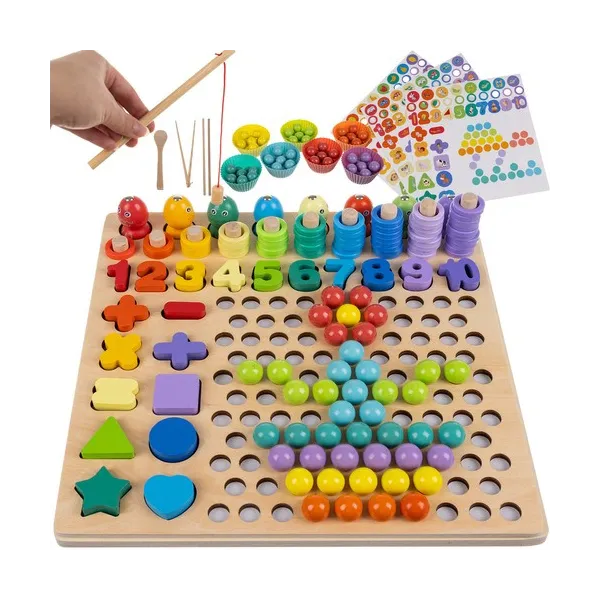 Wooden puzzle - beads DU17252 | Buy online — Megaluks