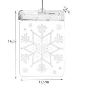LED 3D vitraaž - lumehelves | Osta veebist — Megaluks