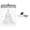 LED 3D vitrāža - Ziemassvētku eglīte | Pirkt tiešsaistē — Megaluks