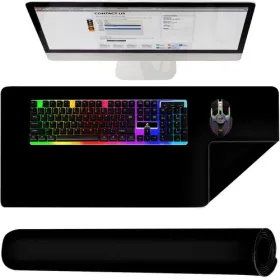 Mouse and keyboard pad - black P18625 | Buy online — Megaluks
